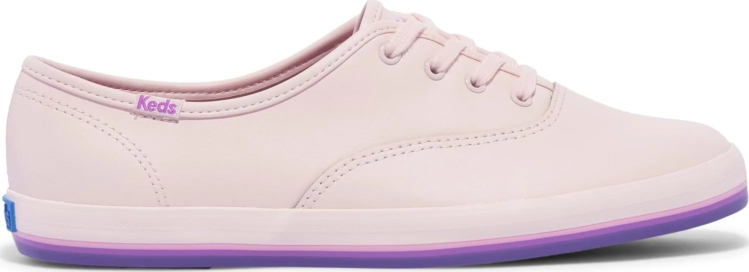 Keds Women's Champion Leather Lace Up Sneaker