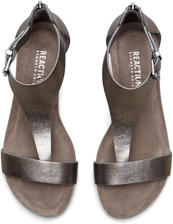 Kenneth Cole REACTION Women's Gal T-Strap Wedge Sandal