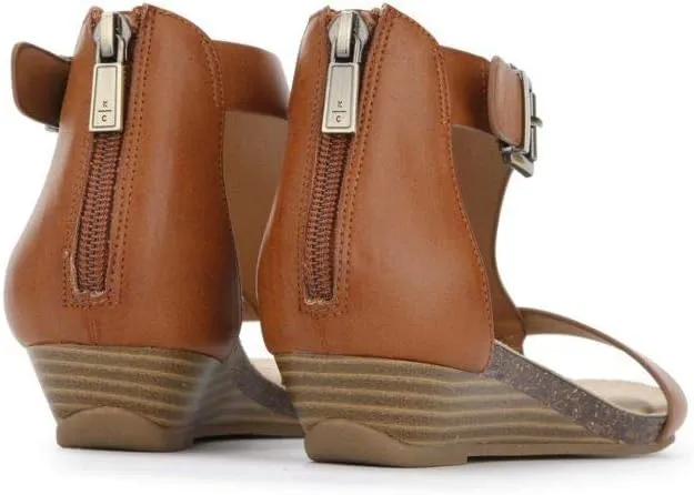 Kenneth Cole REACTION Women's Great Gal T-Strap Wedge Sandal