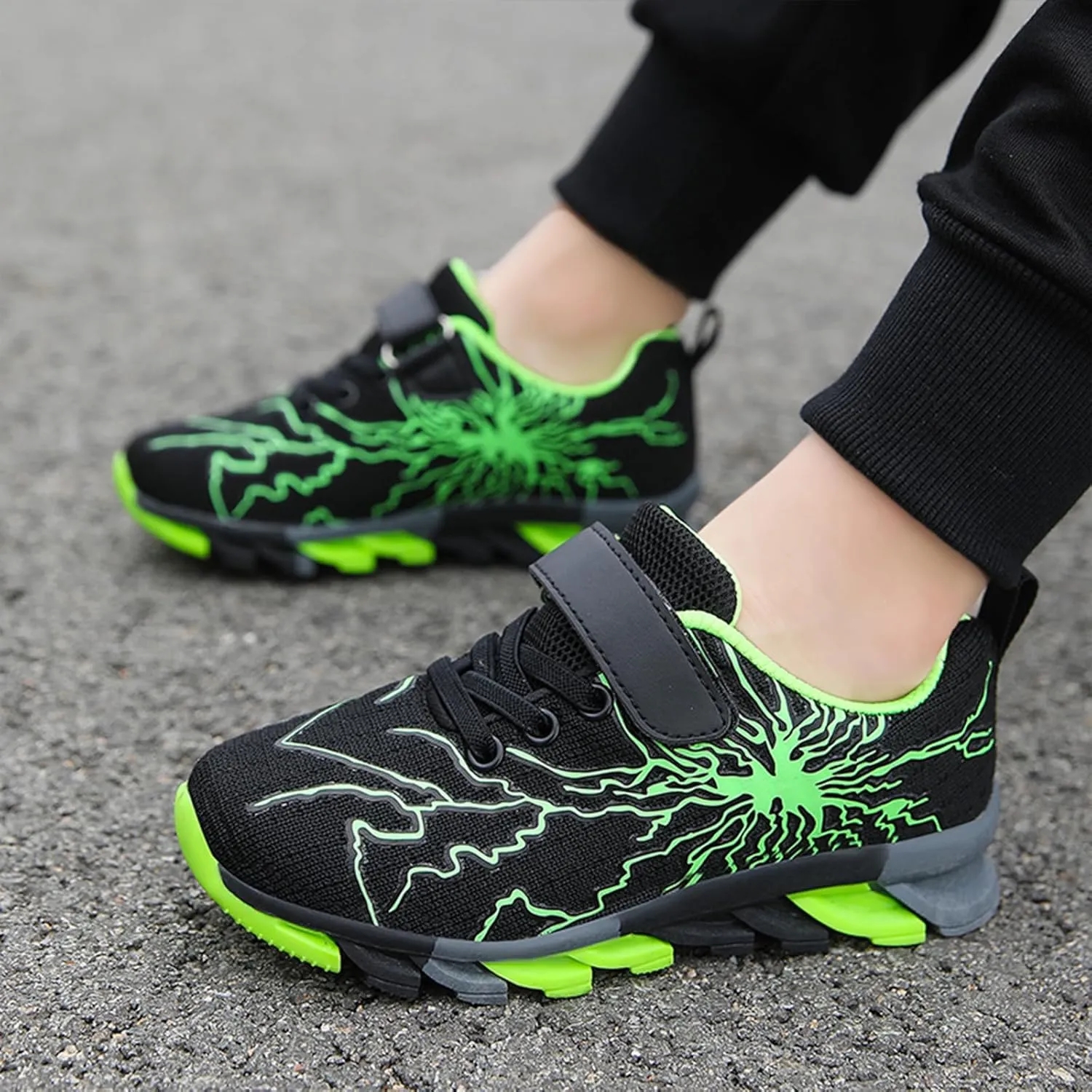 Kids Shoes Sneakers for Boys Girls Running Trainer Breathable Sport Shoes Lightweight Sneakers for Little Kids/Big Kids