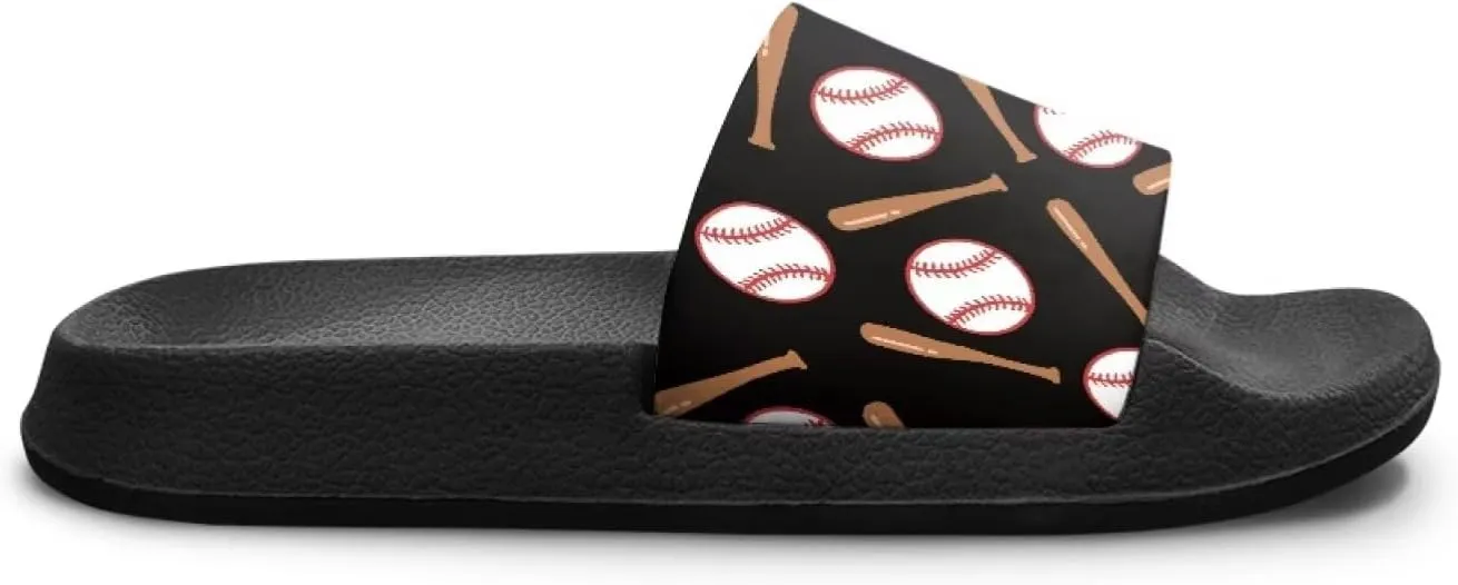 Kids Slide Sandals Novelty Ball Car Slides for Boys Non-slip Summer Slippers Beach Pool Shoes