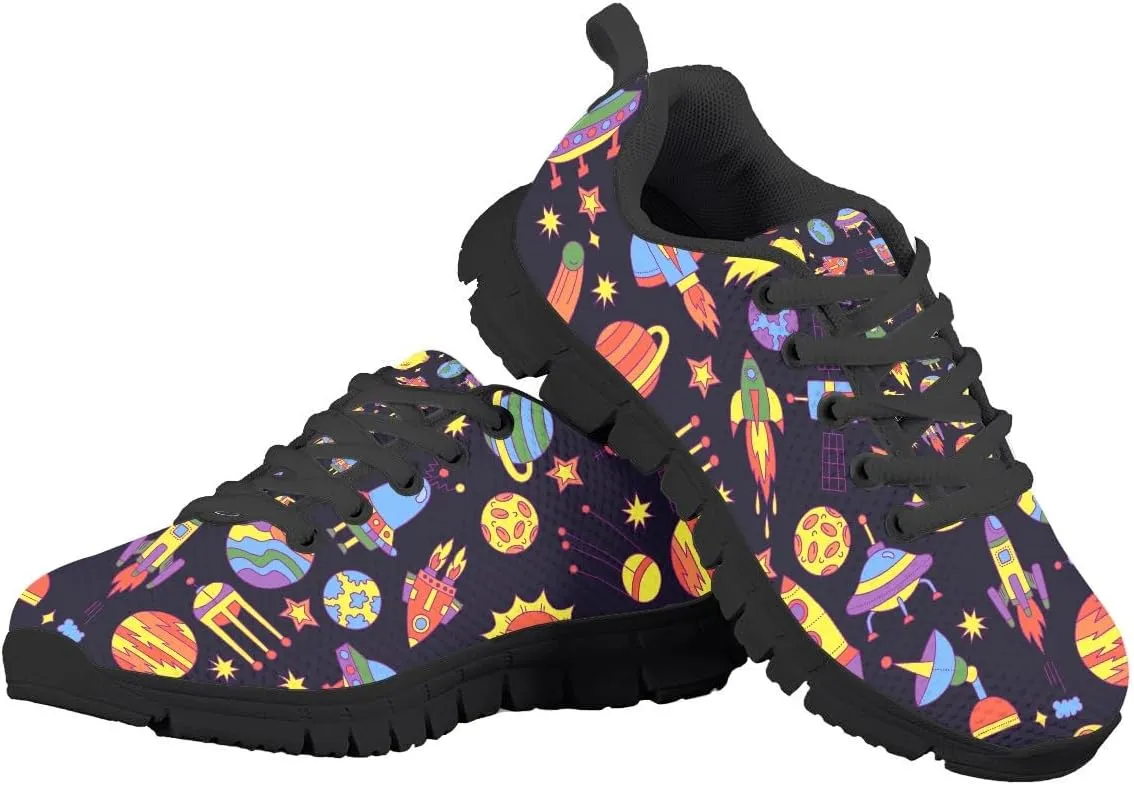 Kids Sneakers for Boys Girls; Children's Running Shoes Breathable Lightweight Mesh Sport Sneakers