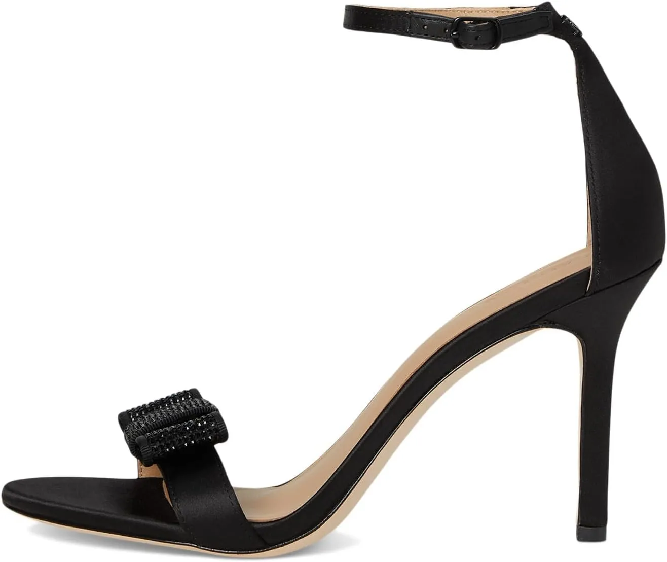 Lauren Ralph Lauren Women's Allie Bow-Trim Satin Sandal