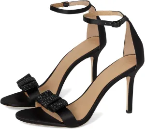 Lauren Ralph Lauren Women's Allie Bow-Trim Satin Sandal