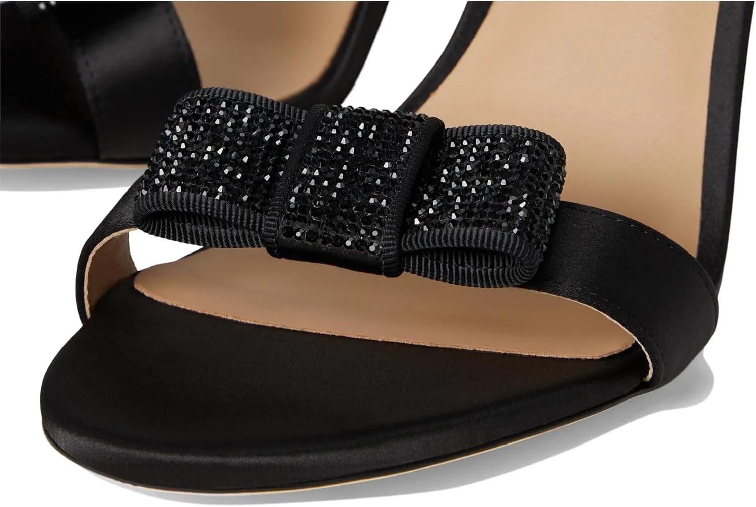 Lauren Ralph Lauren Women's Allie Bow-Trim Satin Sandal