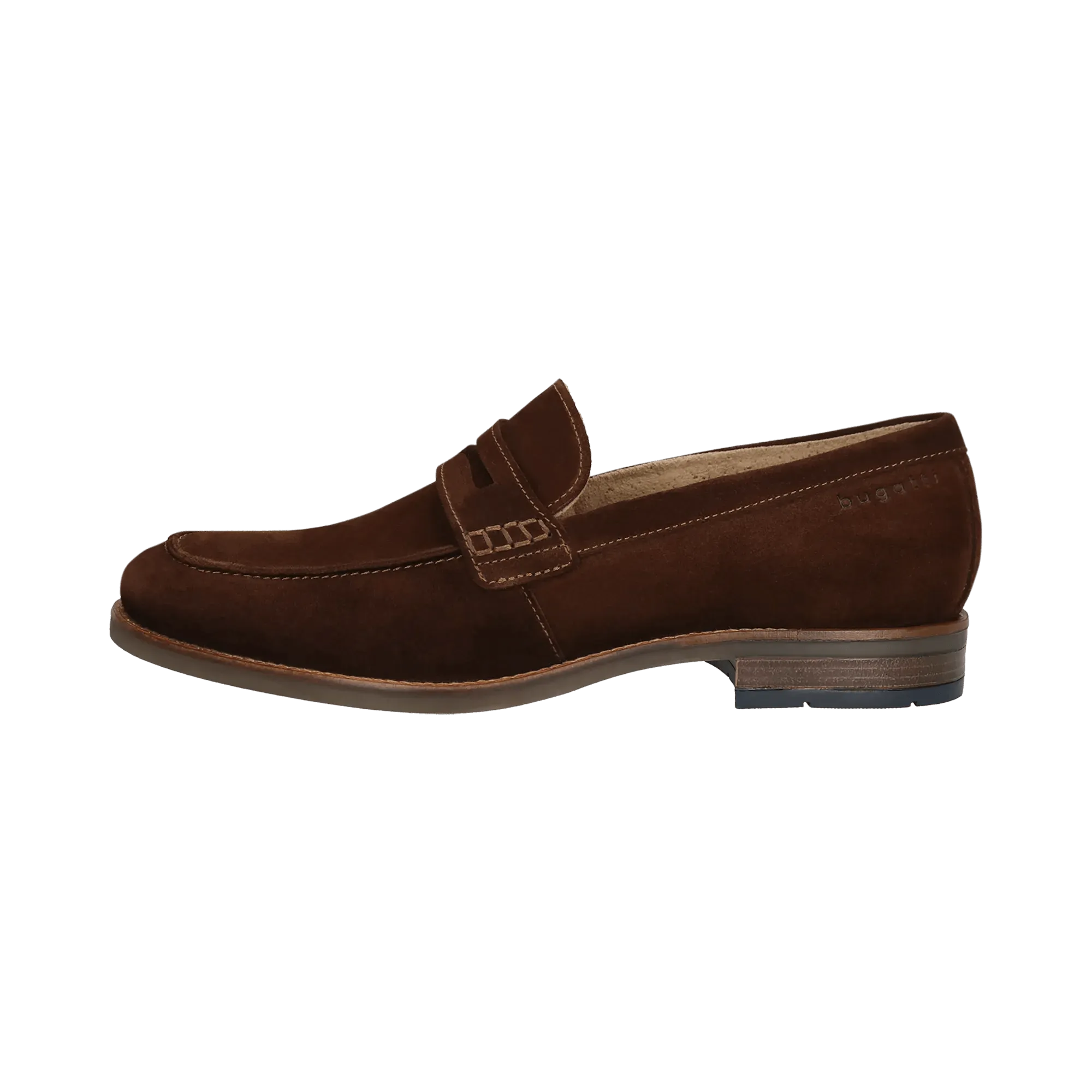 Leder Slip on dunkelbraun