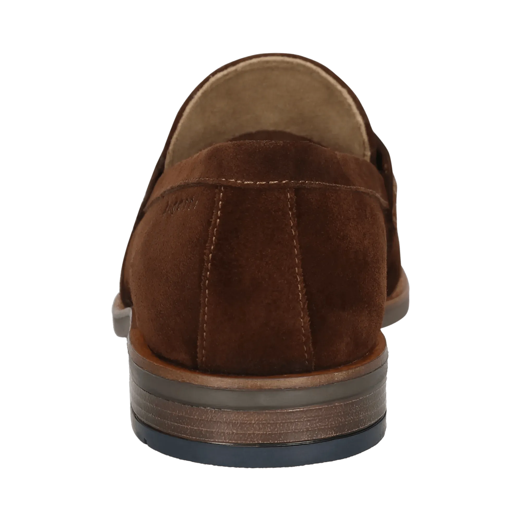 Leder Slip on dunkelbraun