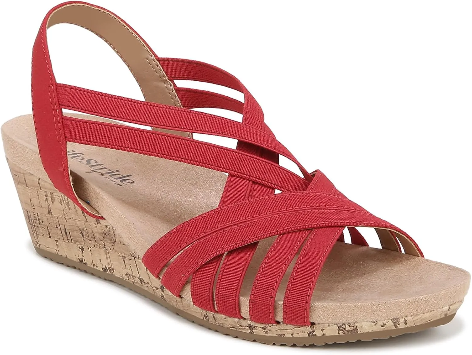 LifeStride Women's Mallory Strappy Wedge Sandals
