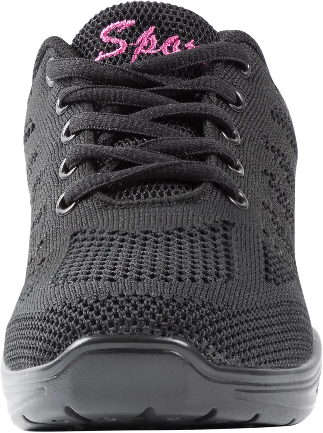 Linodes Women's Breathable Dance Sneaker with Split Sole and Air Cushion Jazz Dance Walking Shoes