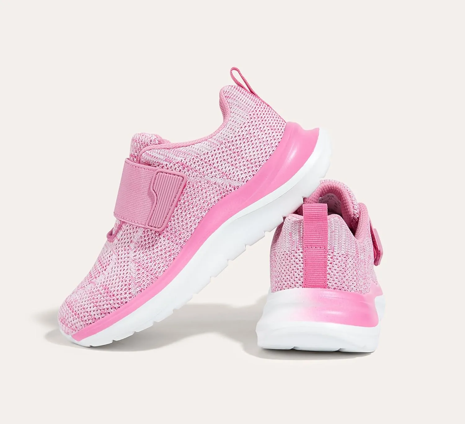 LUCKY STEP Boys Girls Tennis Shoes Kids Unisex Walking Running School Athletic Hook and Loops Strap Breathable for Toddler/Little Kid/Big Kid