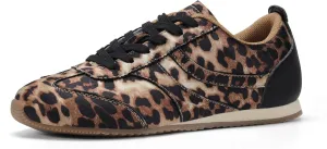 LUCKY STEP Women's Fashion Sneakers Low Profile Trending Lightweight Comfortable Casual Walking Workout Retro Athletic Low Top Tennis Shoes