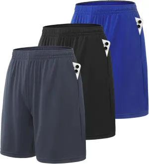 Mans Athletic Gym Shorts - Quick Dry Lightweight Training Shorts