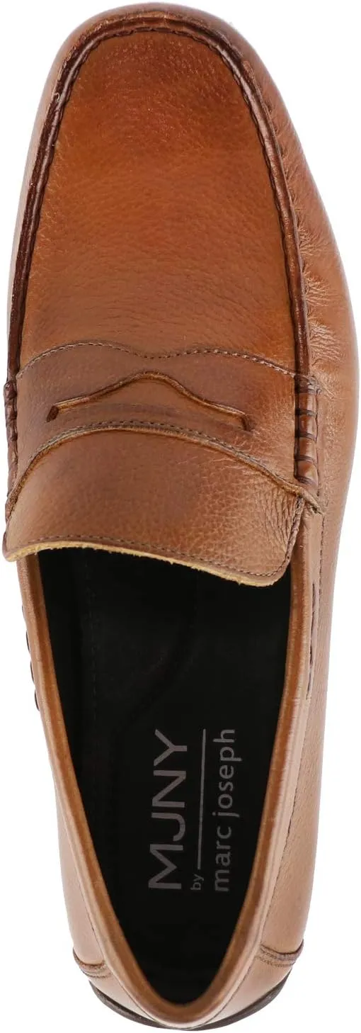 Marc Joseph New York Men's Leather Casual Slip On Penny Loafers