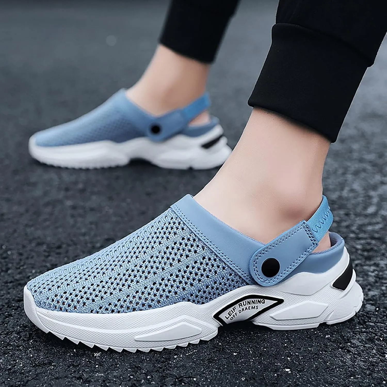 Men Casual Soft Flat Slippers Breathable Lightweight Walking Shoes Fashion Mens Home Sandals Mens Dress Shoes Men Shoes