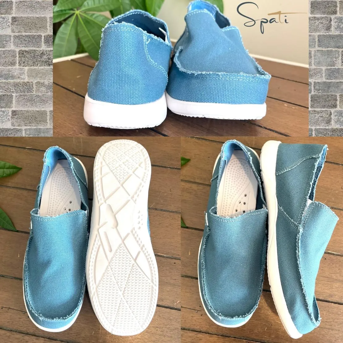 Men's Canvas Linen Slip On Loafer Lightweight Breathable Casual Shoes Orthopedic Travel for Summer Autumn Spring Walking Shoes for Men