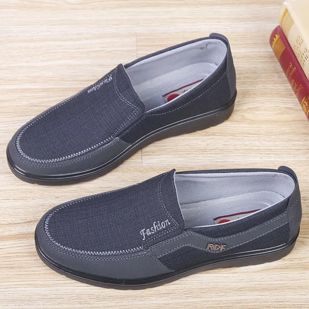 Men's Casual Loafer Breathe Business Slip On Non-Slip Soft Sole Shoe Comfort Lightweight Driving Travel Walking Flat