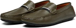 Men's Casual Penny Loafers, Slip-On Driving Shoes, Soft Comfort