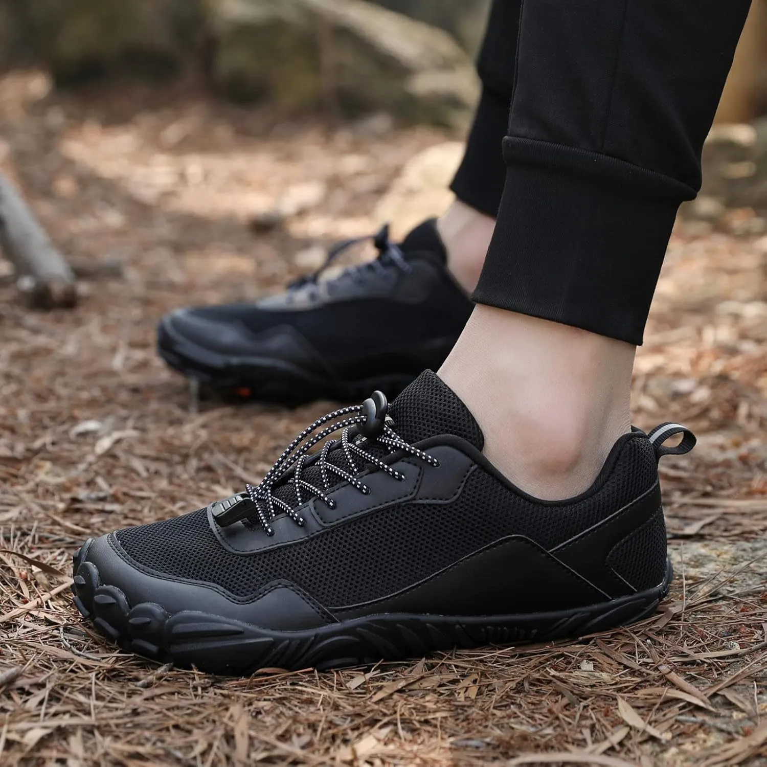 Men's Lightweight Cushion Sneakers Breathable Elastic Fly Woven Mesh Sneaker Athletic Fashion Sneakers for Men