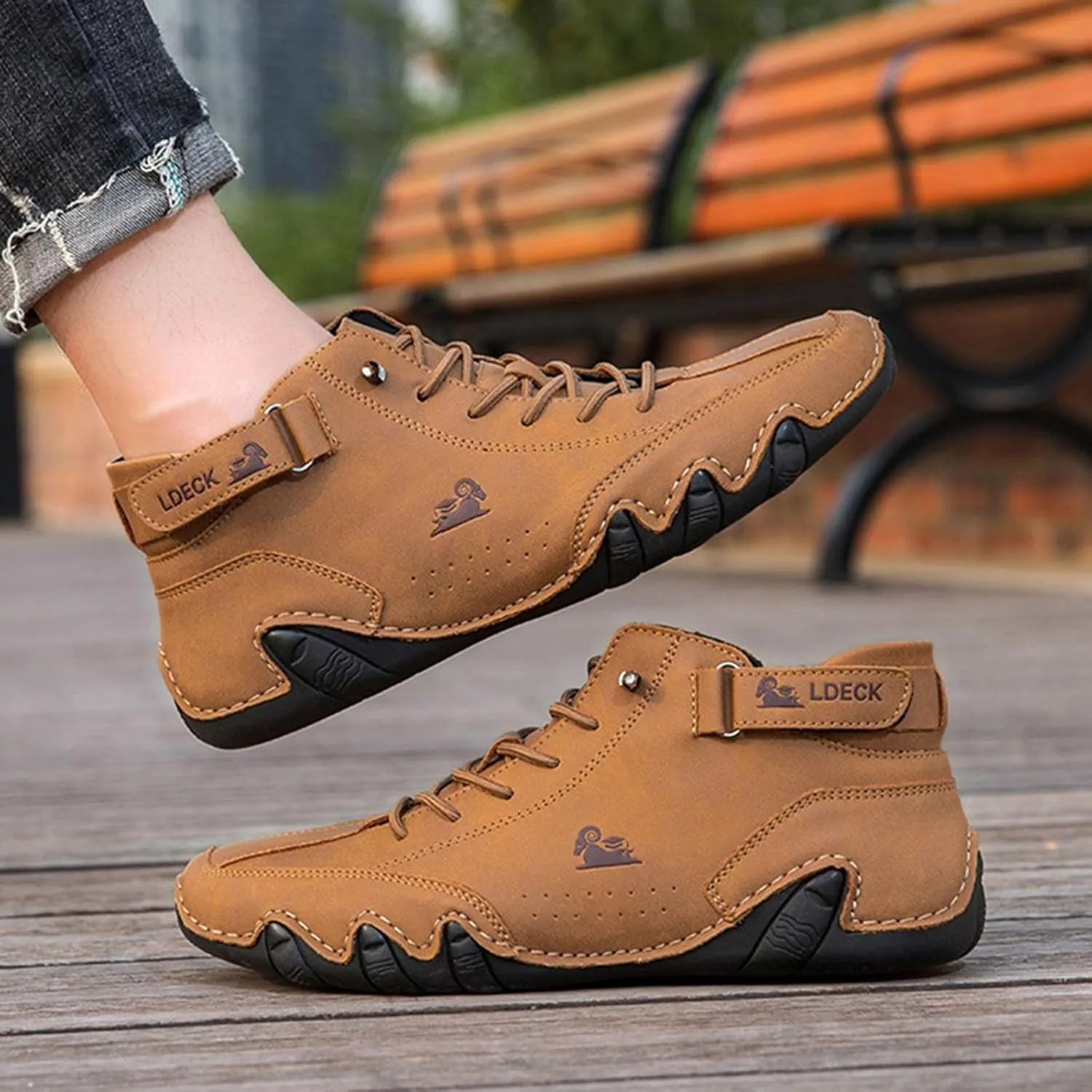 Men's Lightweight Non Slip Barefoot Shoes Breathable Casual Comfortable Walking Sneaker Casual Stretch Sneaker