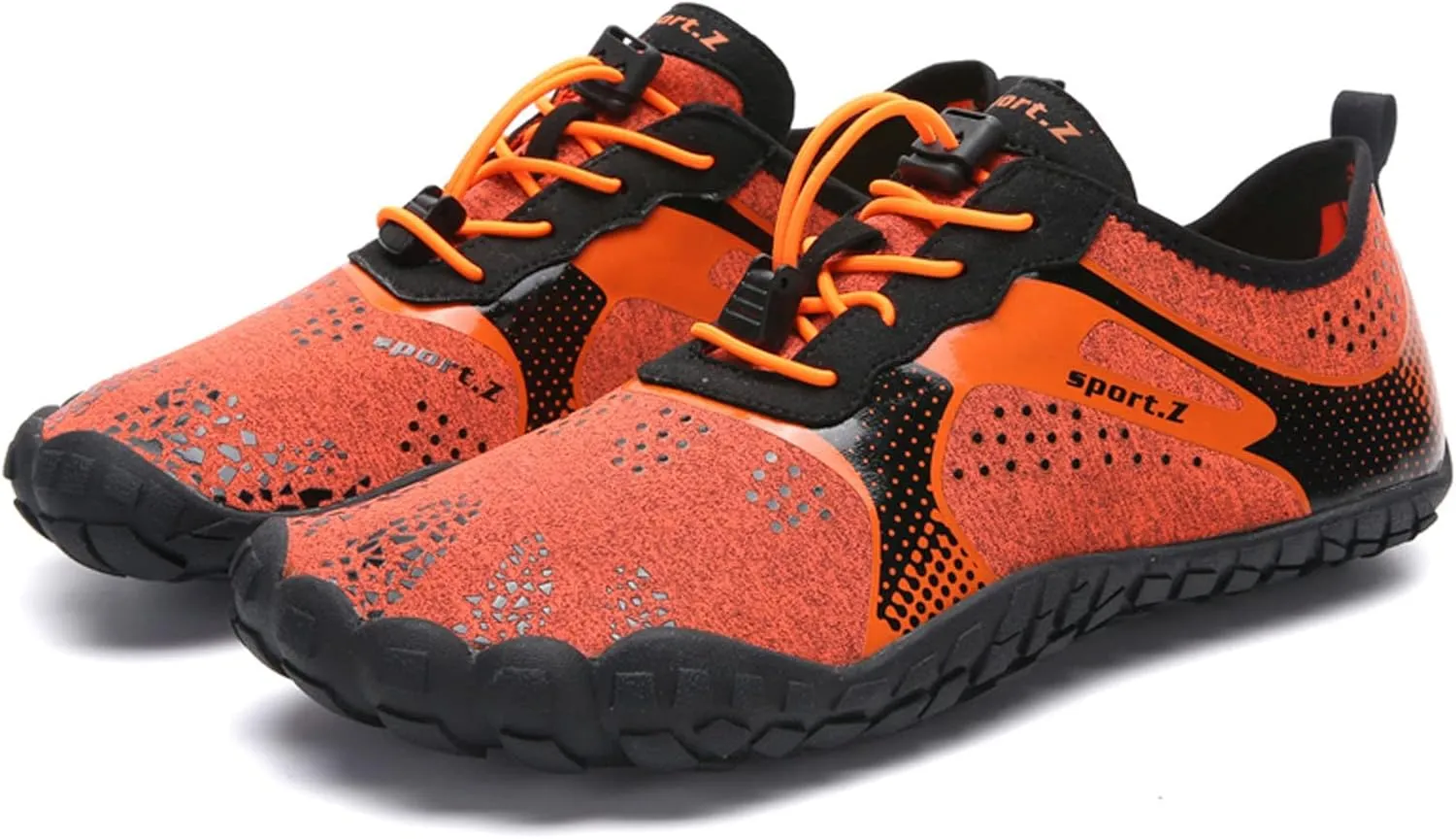 Men's Minimalist Barefoot Shoes Lightweight Sport Gym Jogging Walking Sneaker Breathable Lace Up Shoes for Men