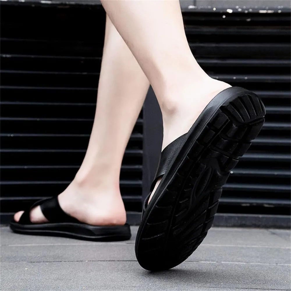 Men's Sandals Cross Slides Soft Cushion Footbed Comfort Athletic Slippers Indoor and Outdoor Beach Sandals Quick-Dry