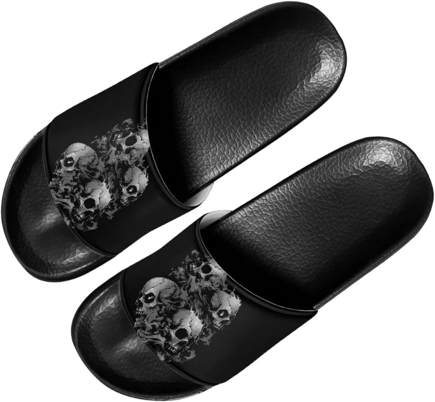 Men's Slide Sandals Non-Slip Bath Slippers, Quick-Dry, Lightweight, Suitable for Shower Beach Casual Walking