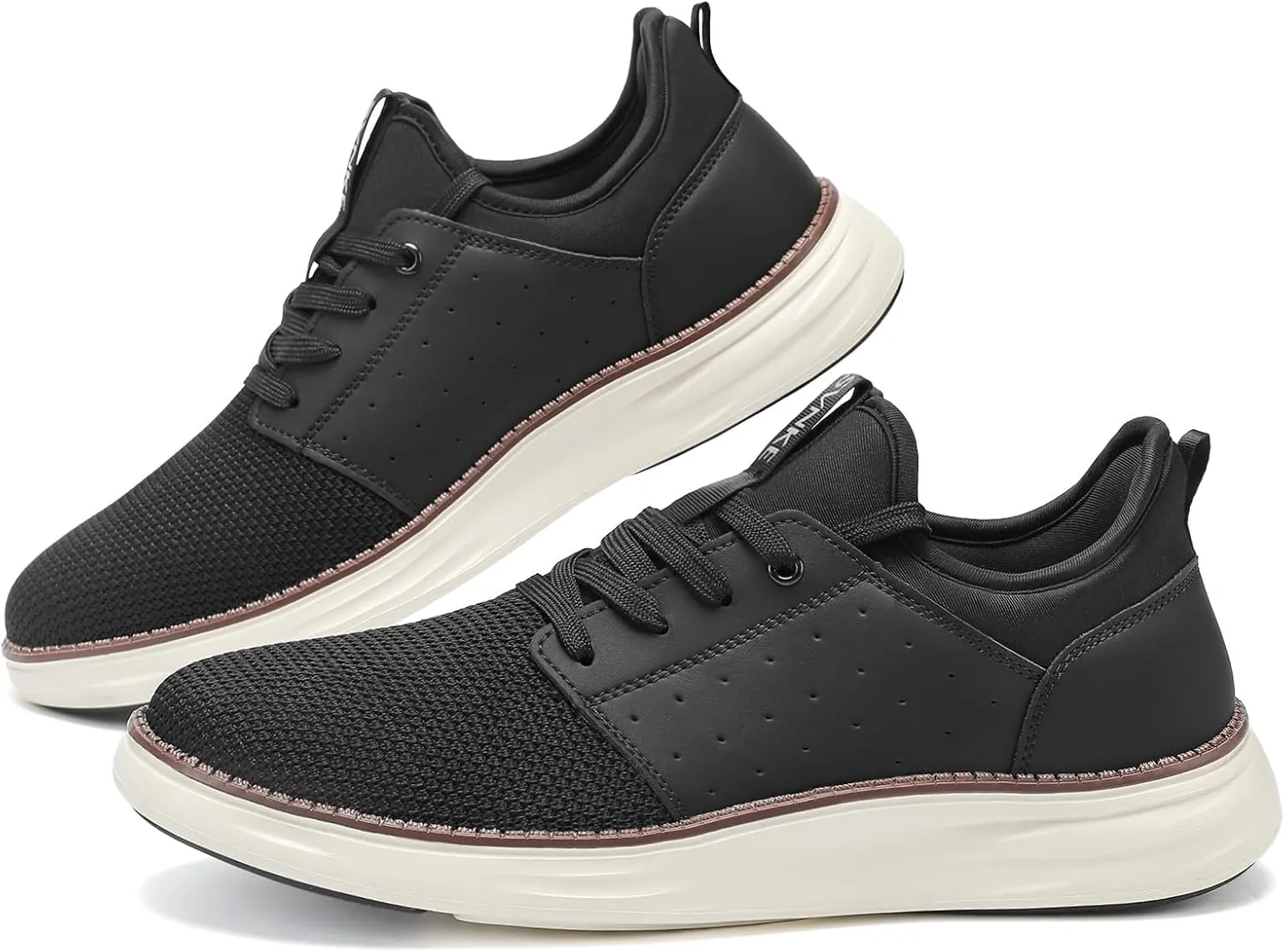 Men's Slip On Casual Fashion Shoes Hands Free Dress Sneakers Comfortable Lightweight Walking Shoes