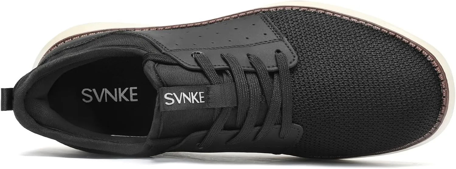 Men's Slip On Casual Fashion Shoes Hands Free Dress Sneakers Comfortable Lightweight Walking Shoes