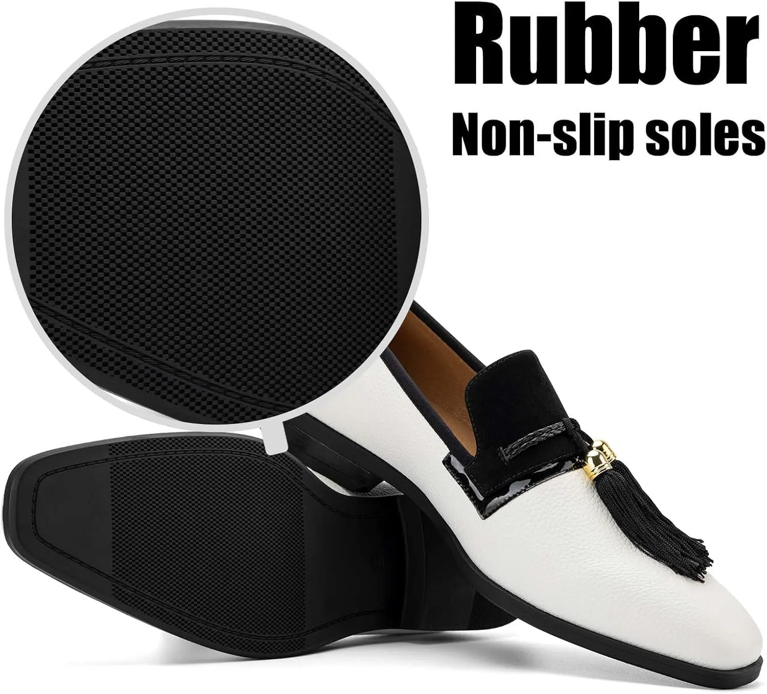 Men's Vintage Velvet Embroidery Noble Loafer Shoes Slip-on Loafer Smoking Slipper Tassel Loafer