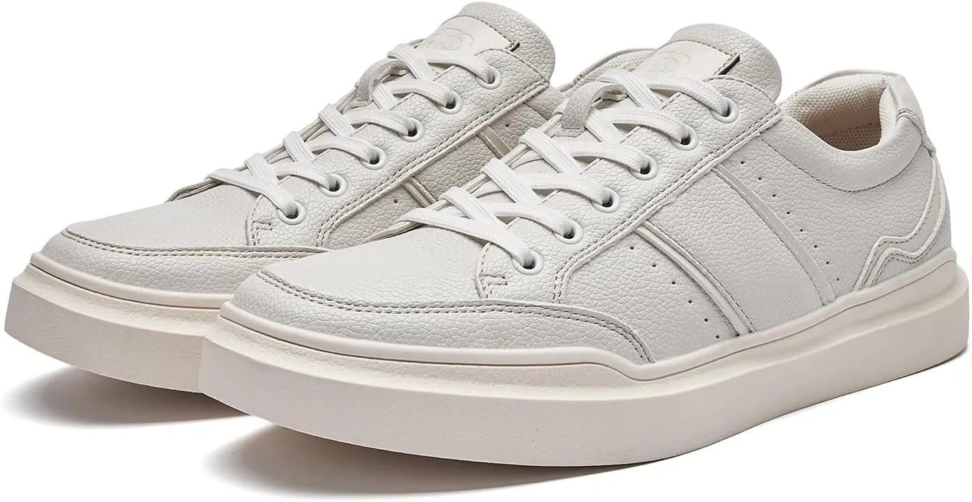 Men's Walking Sneaker Shoes Casual Low Top Tennis Shoes Comfortable Lace-Up Fashion Sneakers