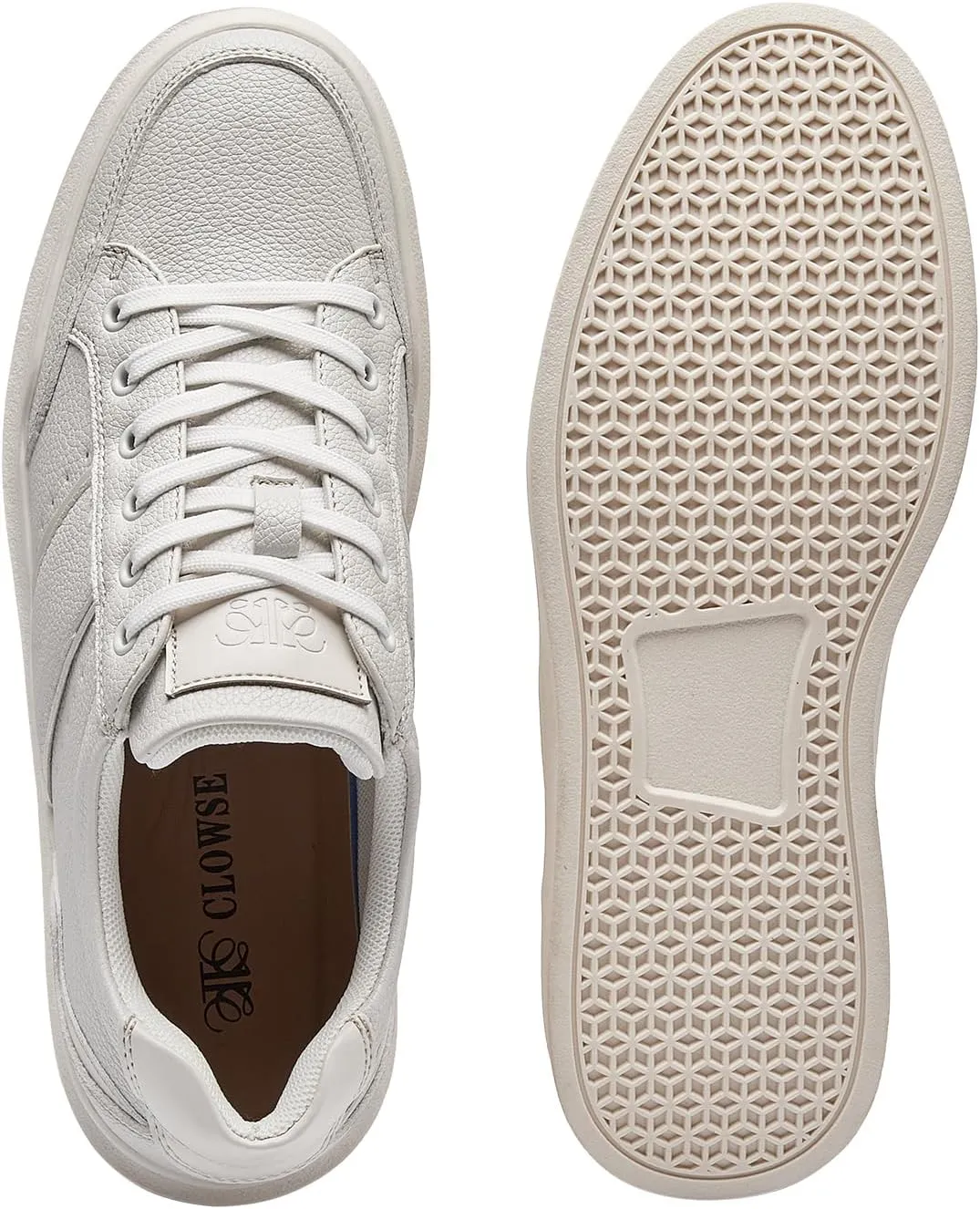 Men's Walking Sneaker Shoes Casual Low Top Tennis Shoes Comfortable Lace-Up Fashion Sneakers