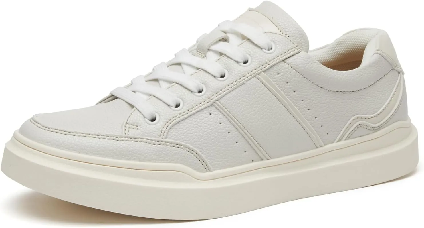 Men's Walking Sneaker Shoes Casual Low Top Tennis Shoes Comfortable Lace-Up Fashion Sneakers