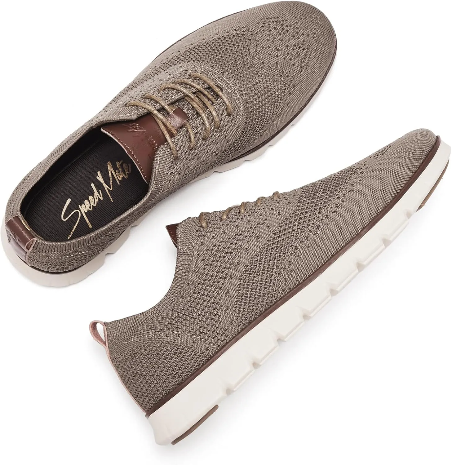 Men's Wide Casual Dress Shoes Business Casual Sneaker Shoes for Men