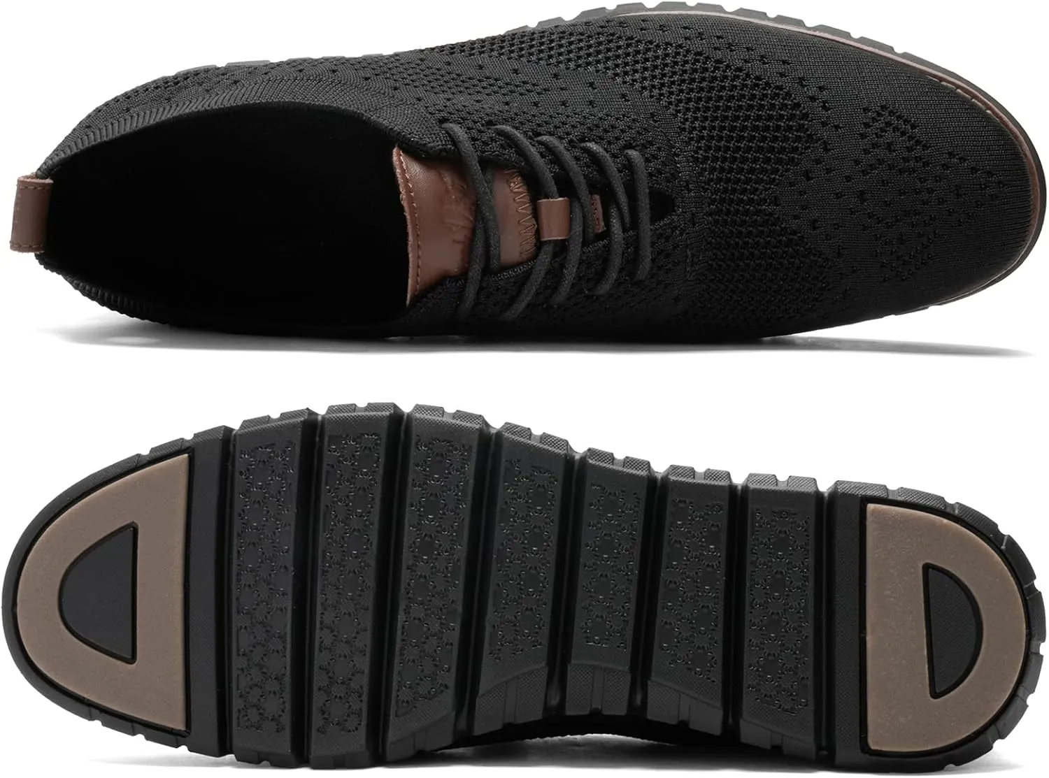 Men's Wide Casual Dress Shoes Business Casual Sneaker Shoes for Men