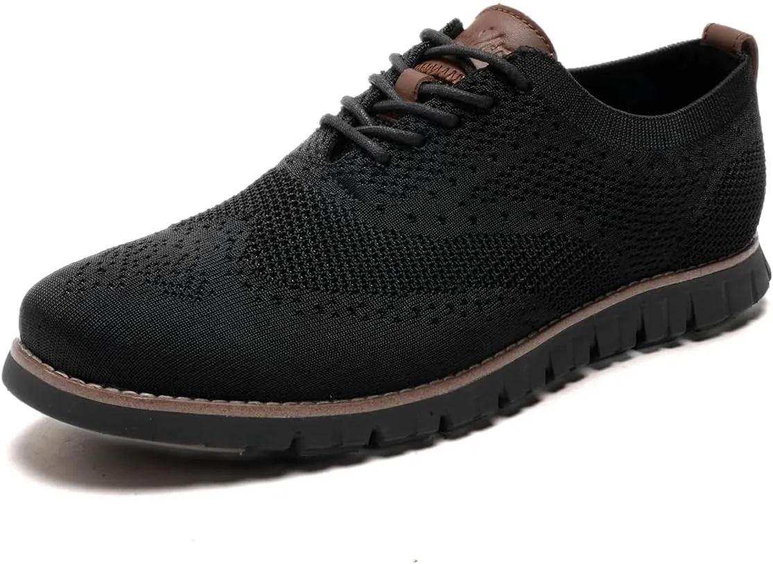 Men's Wide Casual Dress Shoes Business Casual Sneaker Shoes for Men
