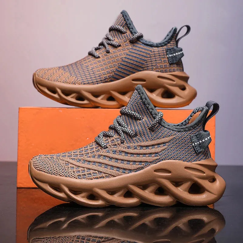 Mesh Kids/Teens Running Walking Breathable Outdoor Sport Sneakers Shoes