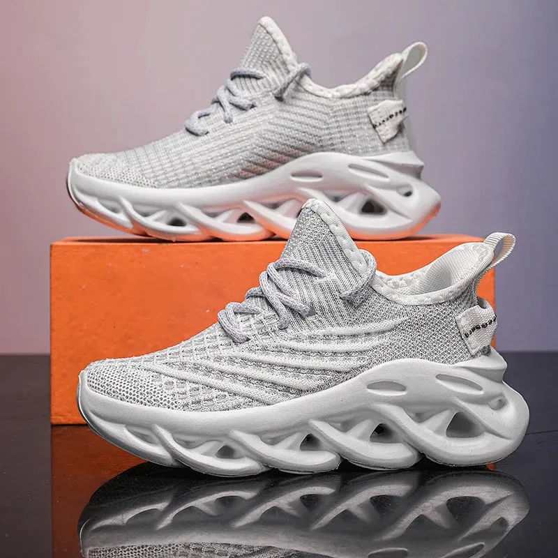 Mesh Kids/Teens Running Walking Breathable Outdoor Sport Sneakers Shoes