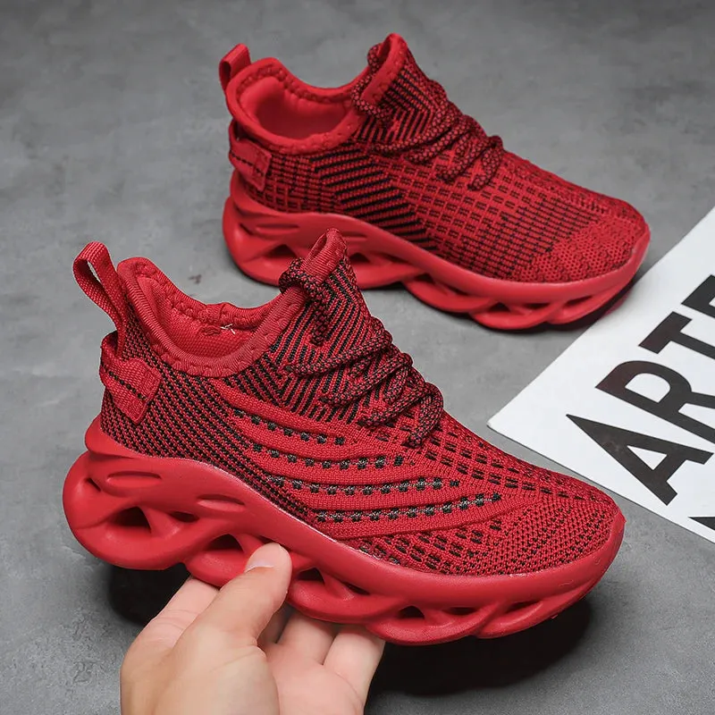 Mesh Kids/Teens Running Walking Breathable Outdoor Sport Sneakers Shoes