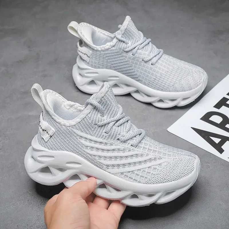 Mesh Kids/Teens Running Walking Breathable Outdoor Sport Sneakers Shoes