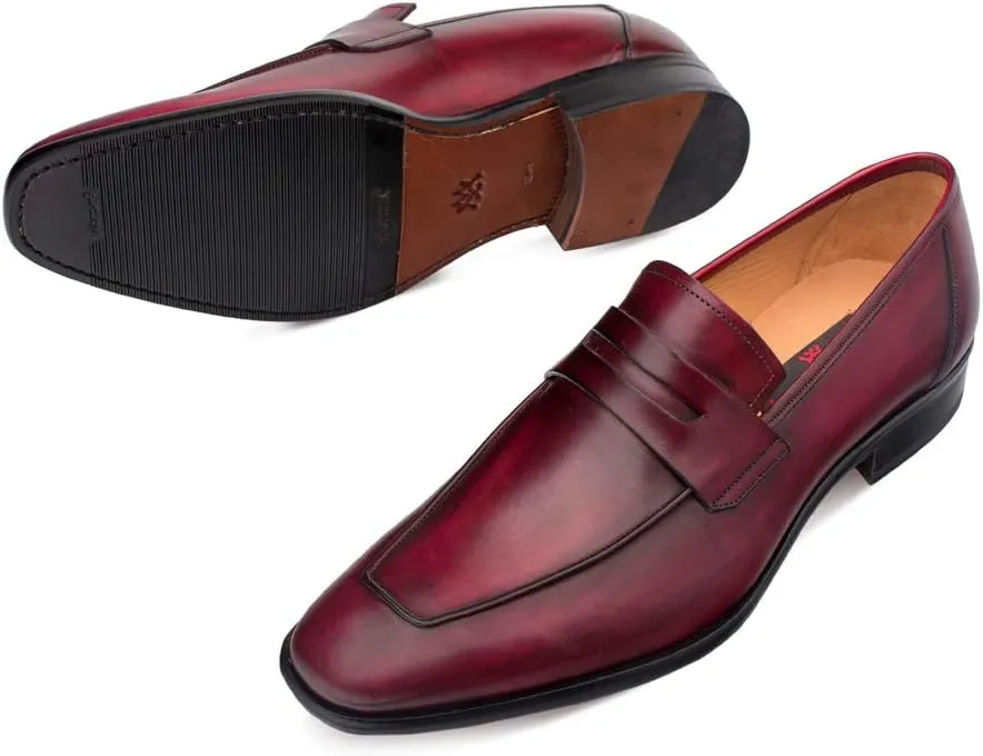 Mezlan - Newport - Men's Slip-On Dress Penny Loafer