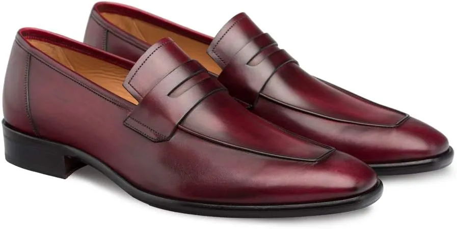 Mezlan - Newport - Men's Slip-On Dress Penny Loafer