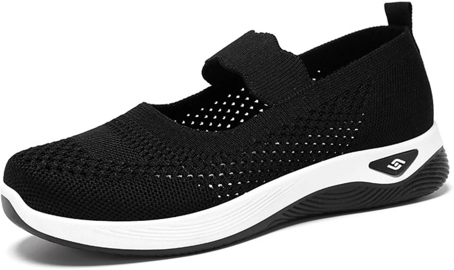 Mmoneyake Orthopedic Shoes for Women Walking Shoe Orthopedic Breathable Soft Shoes Diabetic Foam Shoe Hands Free Slip On Sneakers with Arch Support Indoor Outdoor Casual Sneakers