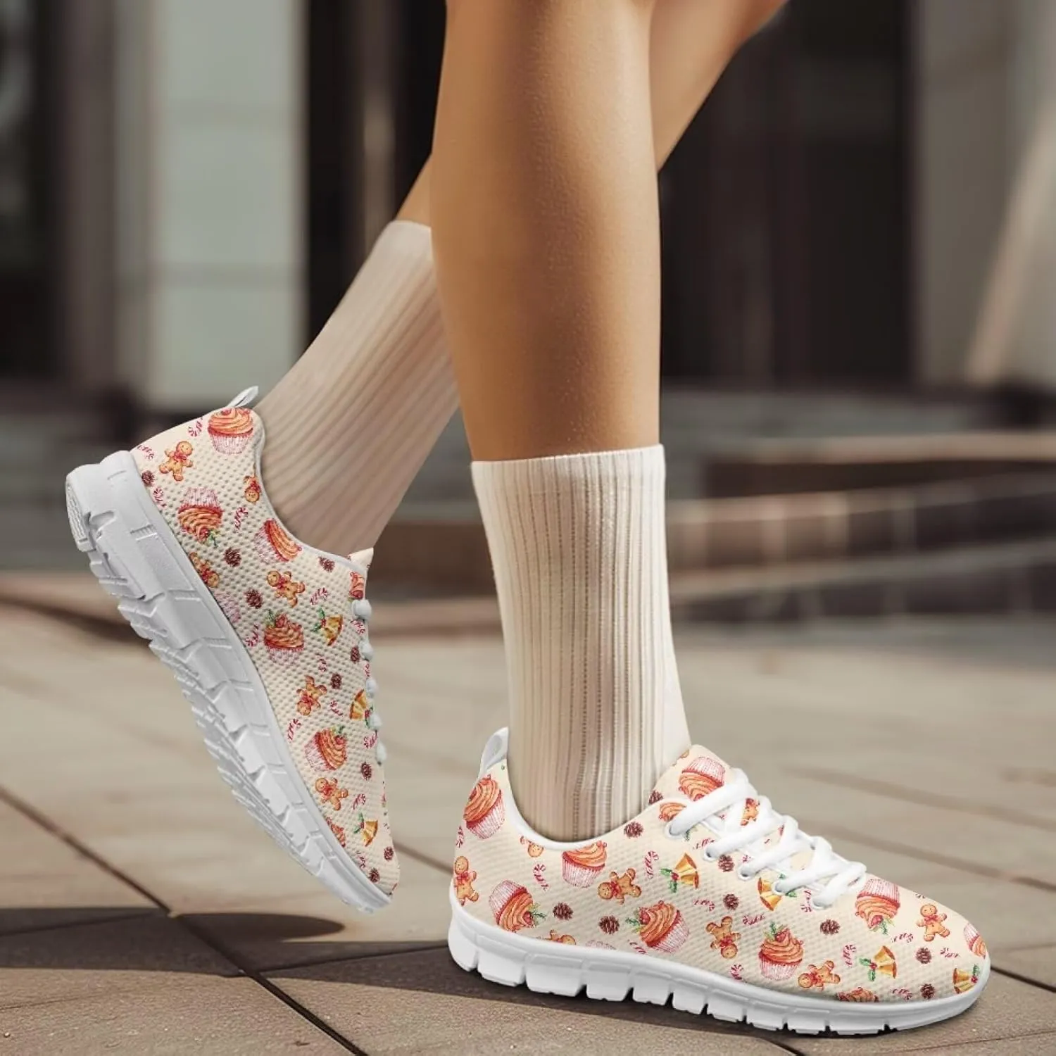 Modysero Lightweight Shoes for Womens Walking Shoes Fall Winter Outdoor Daily Tennis Sneakers for Ladies