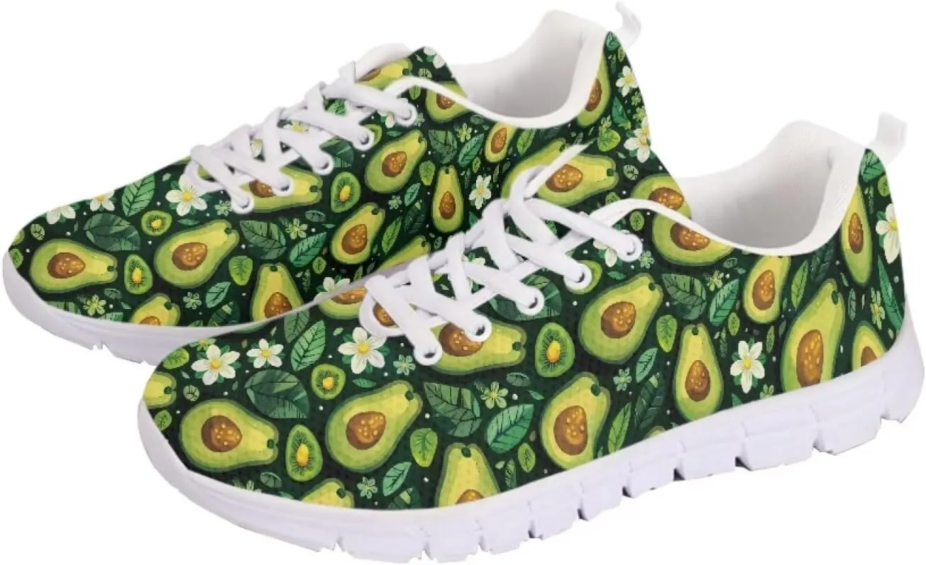 Modysero Womens Tennis Shoes Breathable Anti Slip Personalized Shoes for Women Funny Trendy Walking Sneaker for Ladies