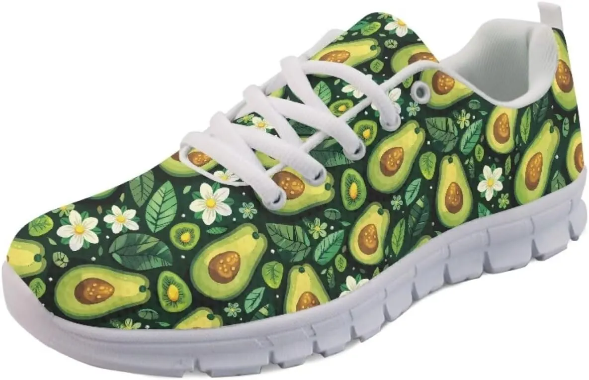 Modysero Womens Tennis Shoes Breathable Anti Slip Personalized Shoes for Women Funny Trendy Walking Sneaker for Ladies