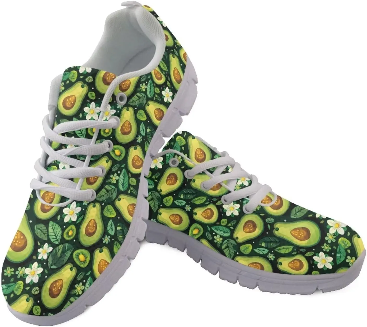 Modysero Womens Tennis Shoes Breathable Anti Slip Personalized Shoes for Women Funny Trendy Walking Sneaker for Ladies