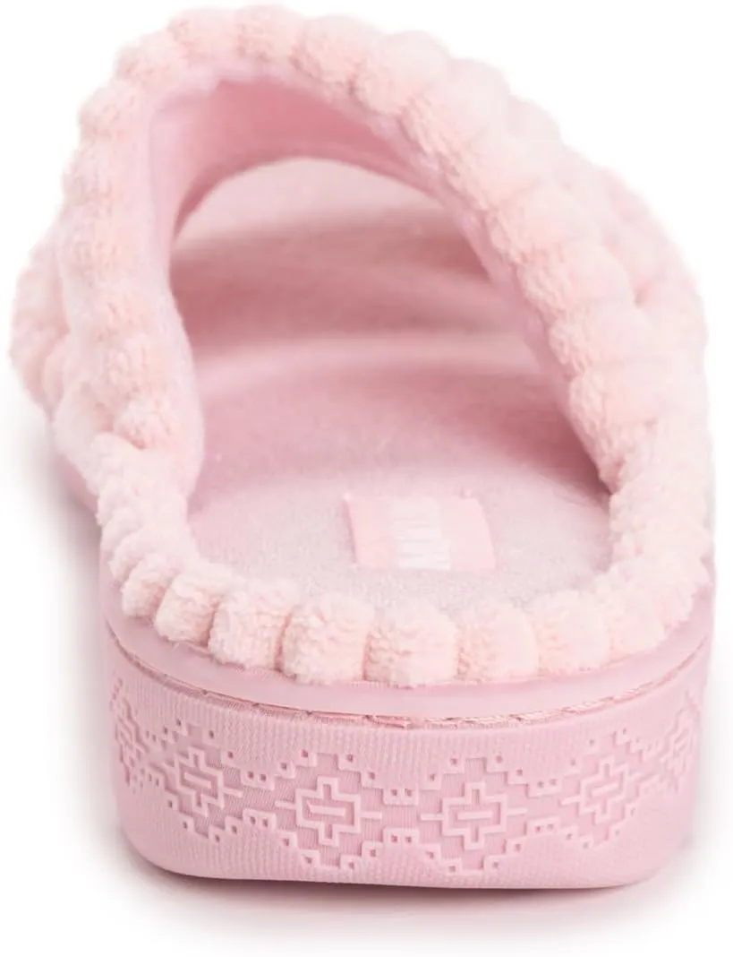 MUK LUKS Women's Double Strap Slide Slipper