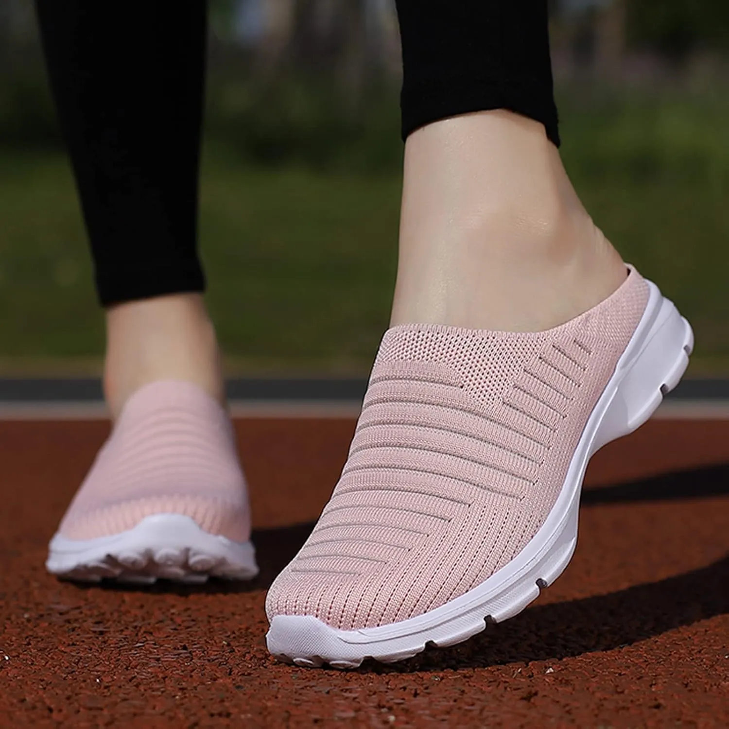 Mules for Women 2025 Backless Walking Sneakers Slip On Shoes Women Boots Shoes Casual Shoes Sneakers Steel Toe Tennis Shoe Loafers Casual Slip On