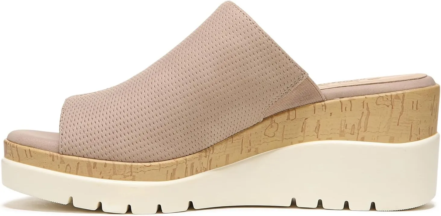 Naturalizer Soul Women's Goodtimes Mule Slip-On Wedge Sandal