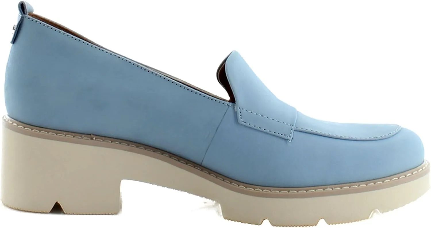 Naturalizer Women's Darry Slip-On Lightweight Lug Sole Heeled Loafer